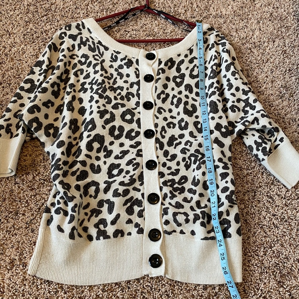 Sparkly Cheetah sweater